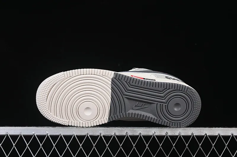All categories Nk Air Force 1 Air Force series Nk Air Force 1 Low Air Force low top Nike Air Force 1'07 Low Dior joint pattern beige gray red Air Force 1 low top casual sneakers MZ9588-808